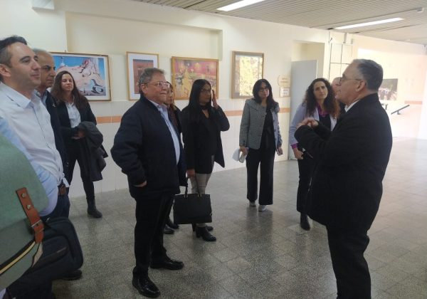 מנכ”ל אורט ומטה הרשת בביקור באורט קרית טבעון