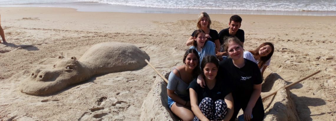 פיסול בחול תשפ”ג מגמת אומניות העיצוב